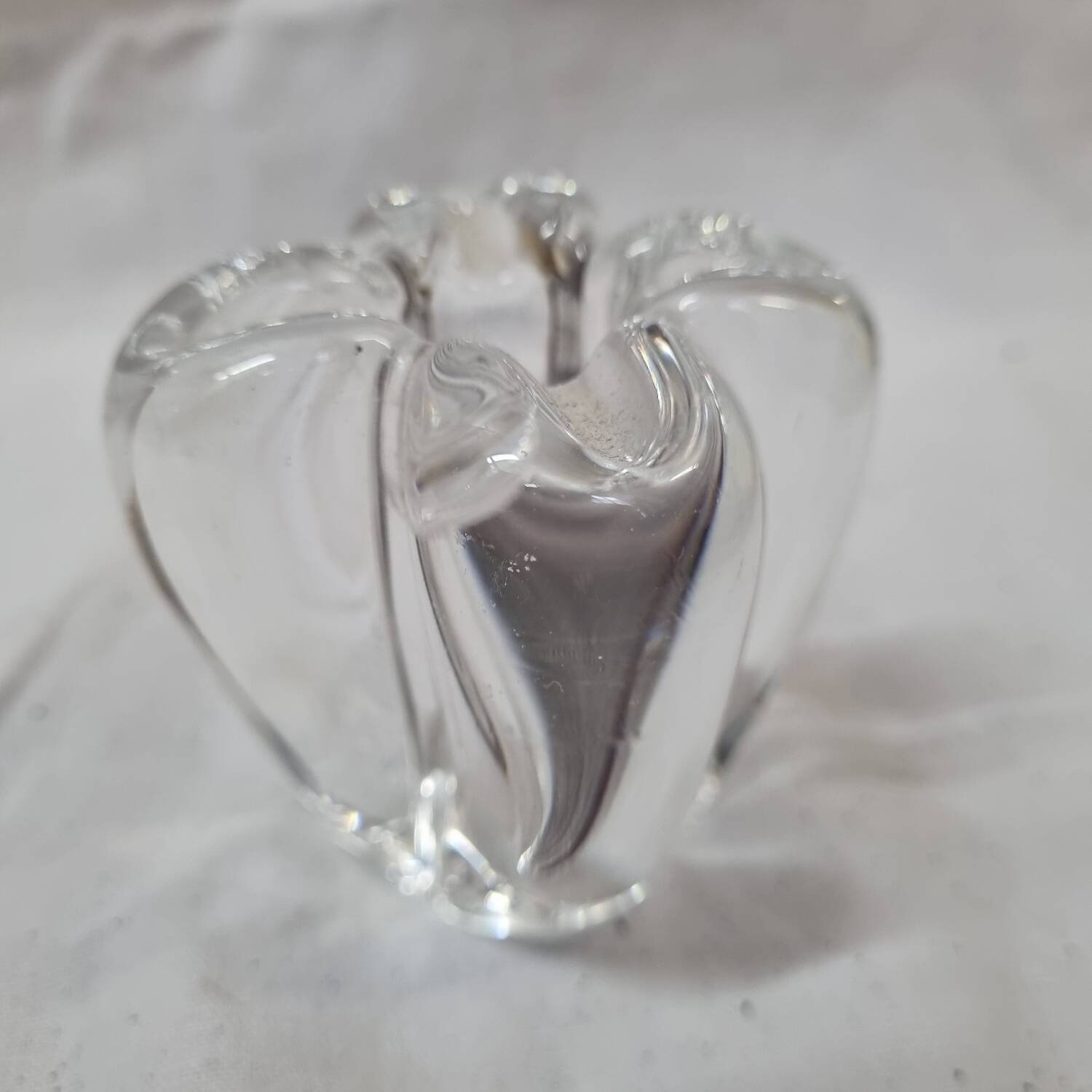 Sèvres crystal candle holder