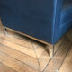 Paire de fauteuils en cuir noir
