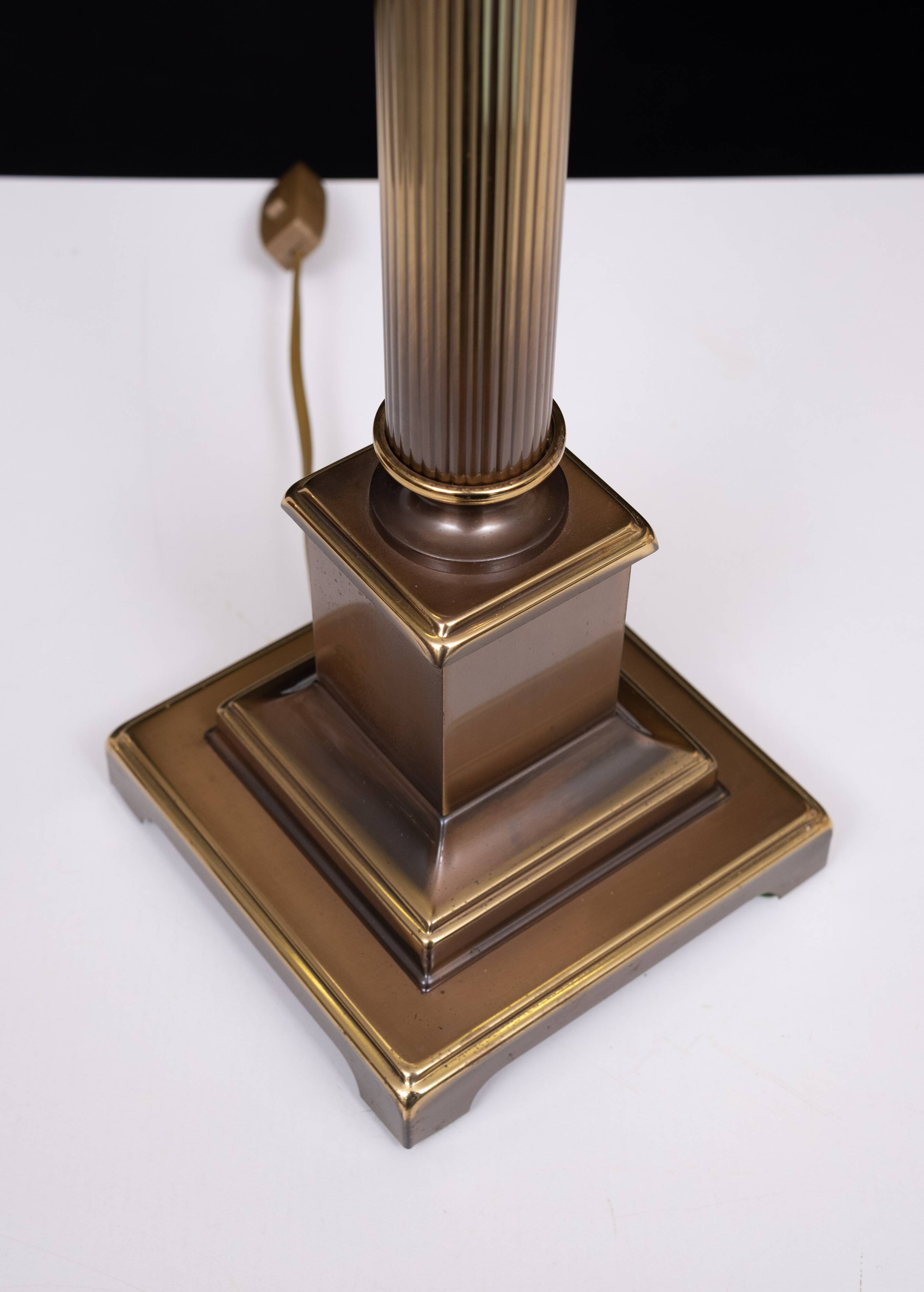 Paire de lampes de table à colonnes Herda, années 1970