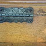 Victorian wooden box Mauchline late 19th century