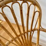 Rattan armchair