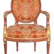 Suite de 3 fauteuils cabriolet de style Louis XVI