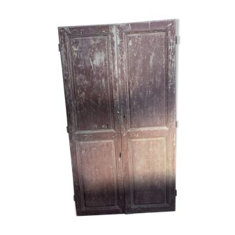 Pair of old closet doors