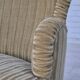 1970s, pair of Danish armchairs, original condition, green furniture velour.