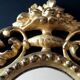 mirror gilded wood ItalyXVIII 33x45cm