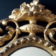 Miroir bois doré ItalieXVIIIe 33x45cm