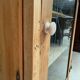 Vintage glass-fronted jam cupboard (renovated)