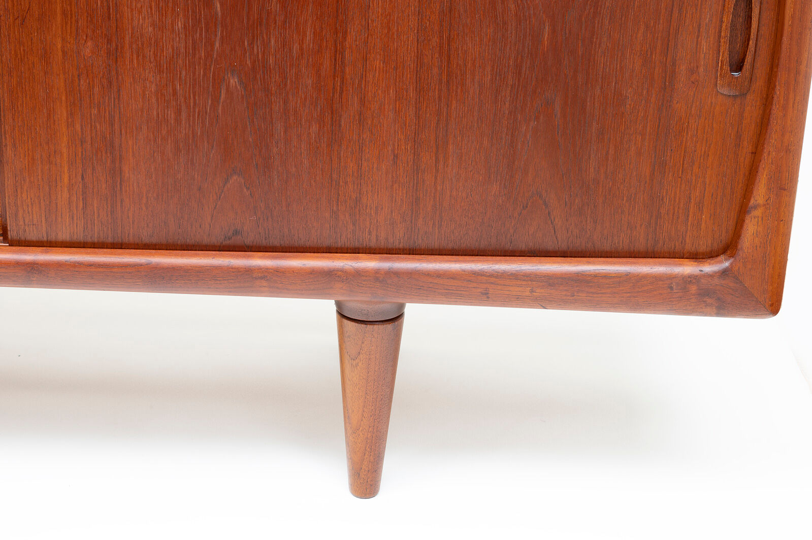 Mid-century modern danish teak sideboard hp hansen