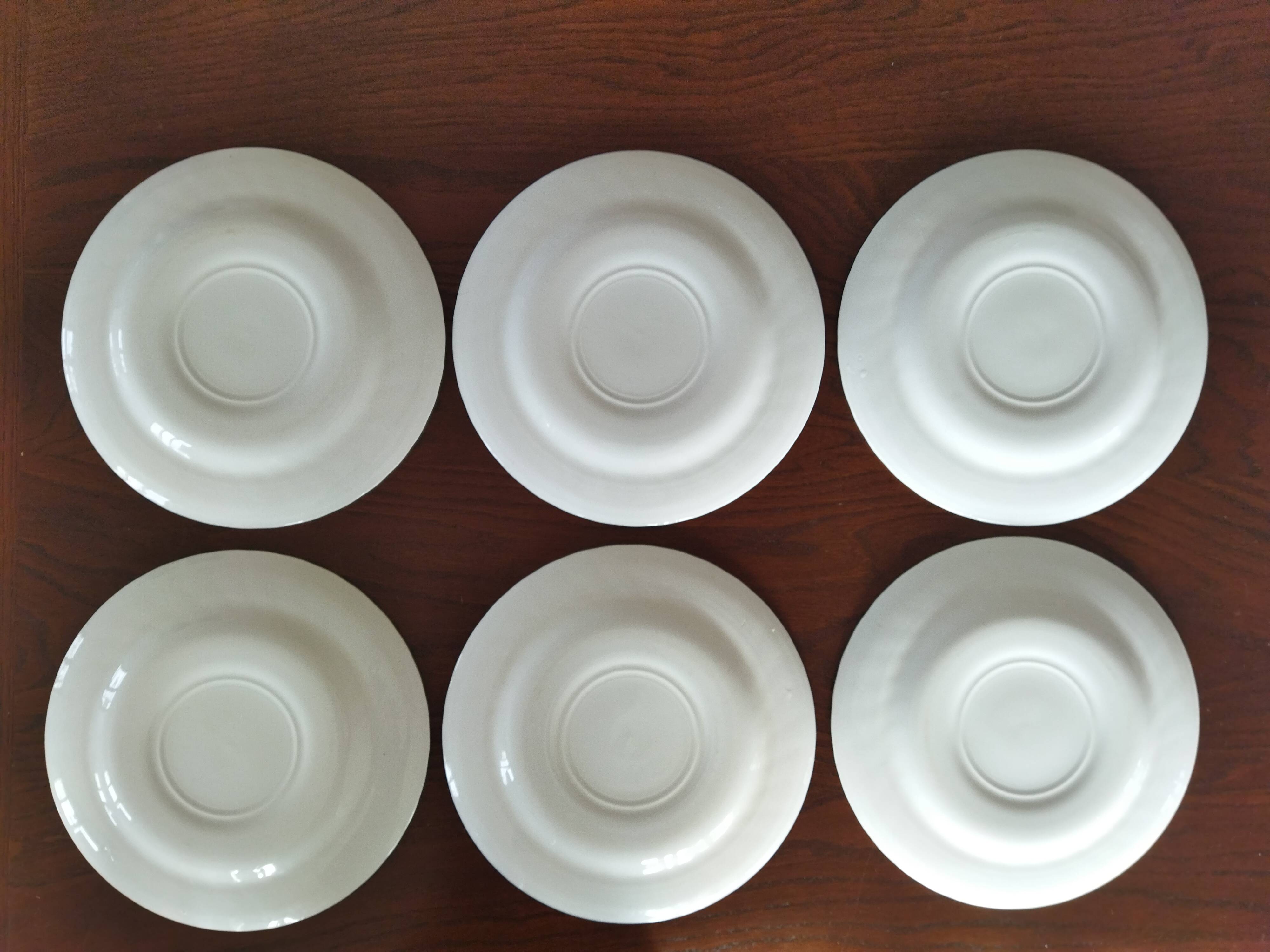 6 English dinner plates, Scandinavian decor