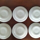 6 English dinner plates, Scandinavian decor