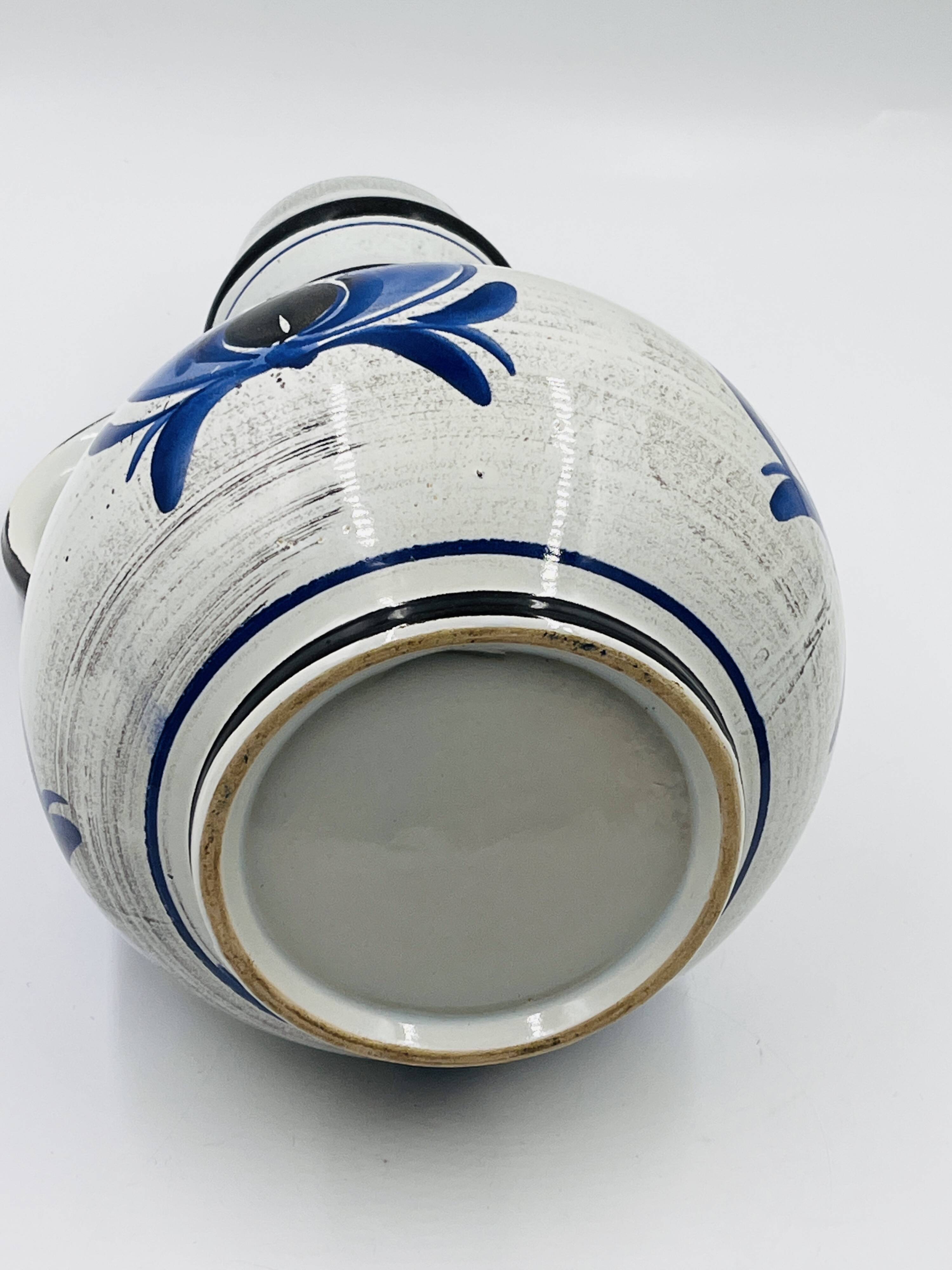 West German vase with handle