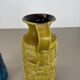 Ensemble de 2 vases multicolores en poterie Fat Lava Op Art par Bay Ceramics Allemagne, années 1970