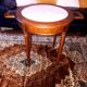 Louis XVI style mahogany pedestal games table