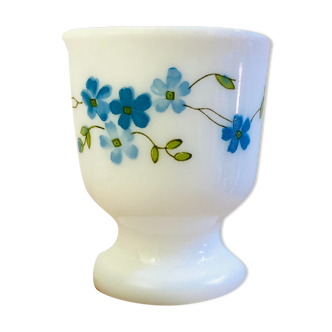 WHITE FLOWER POPPY MYOSOTIS-VERONICA-ARCOPAL- RETRO- VINTAGE - KITCHEN