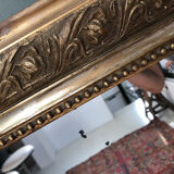 Antique fireplace mirror 130x92cm