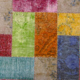 Tapis d'Orient "Patchwork" fin