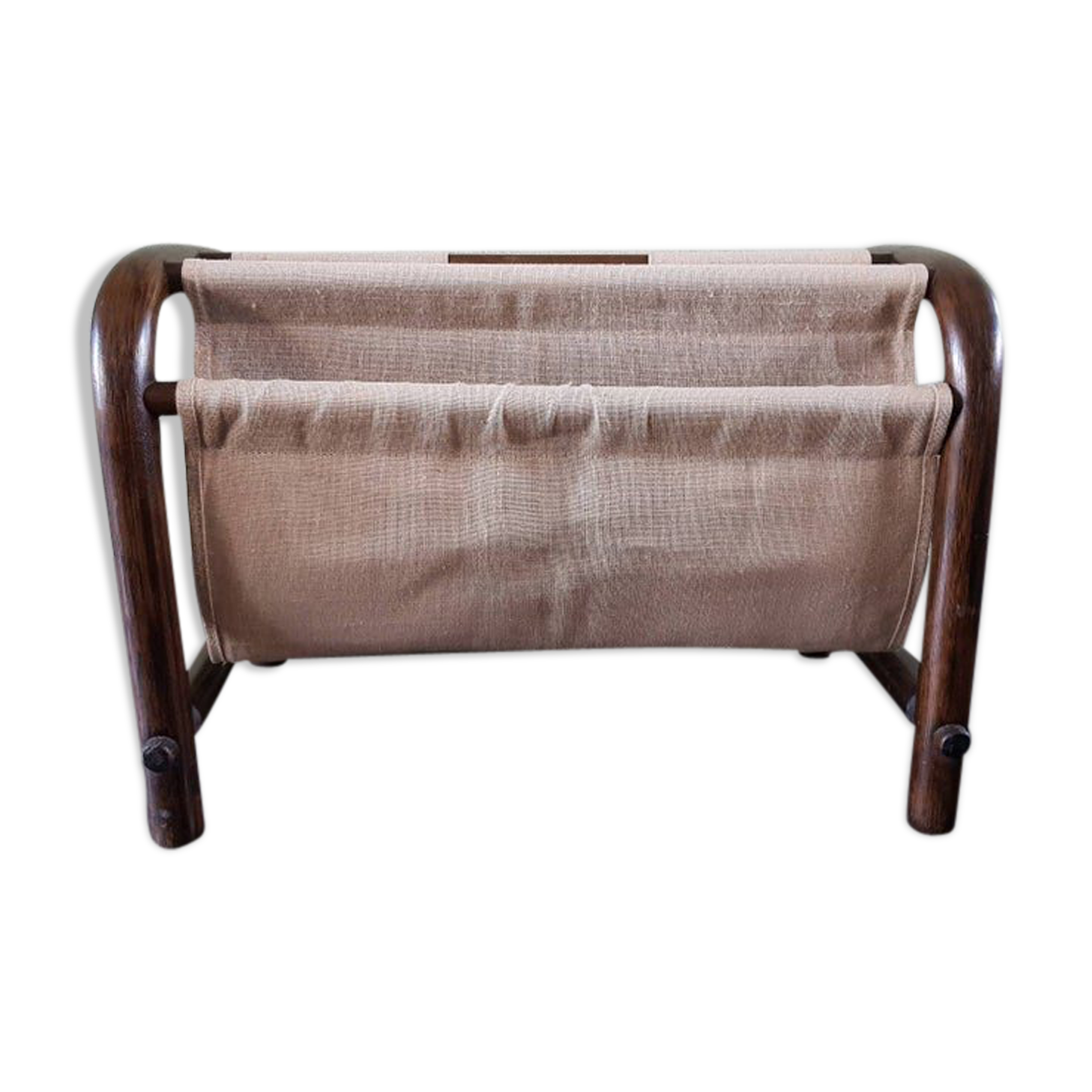 80 years wooden magazine holder