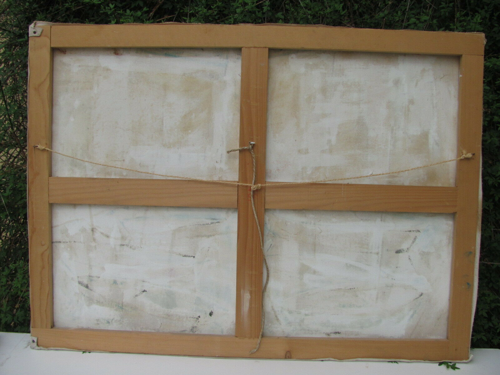 Large-format painting Marine Port of Collioure