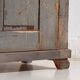 Rustic painted wardrobe in wood, Central Europe, circa 1900–1920