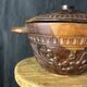 African Art - Madagascar - Vintage - Covered Pot - Carved Rosewood - 1950