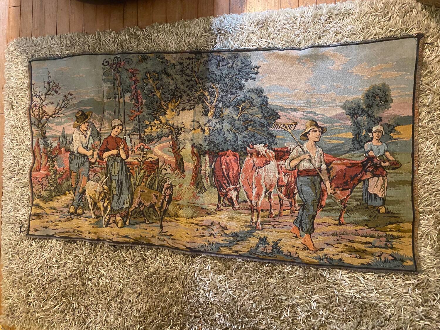 19th century French tapestry