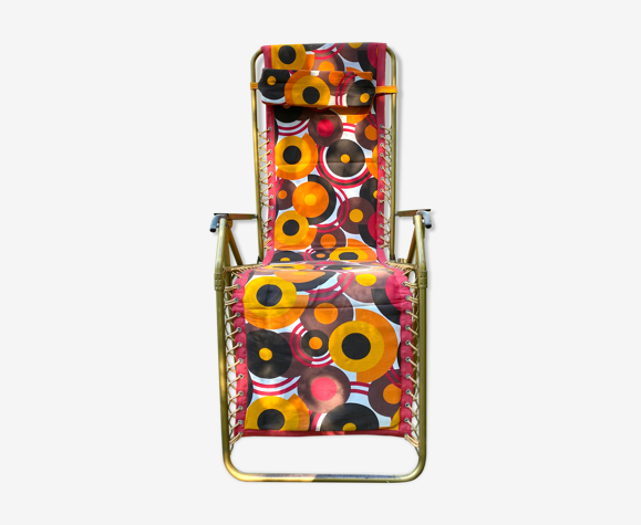 Chaise longue vintage Lafuma