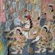 Handmade wall tapestry from Burma