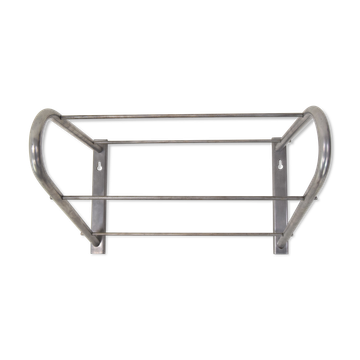 Bauhaus Wall Coat Rack and Shelves for Hats,1930's.