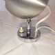 Lampe spot Eyeball aluminium brossé, 1970