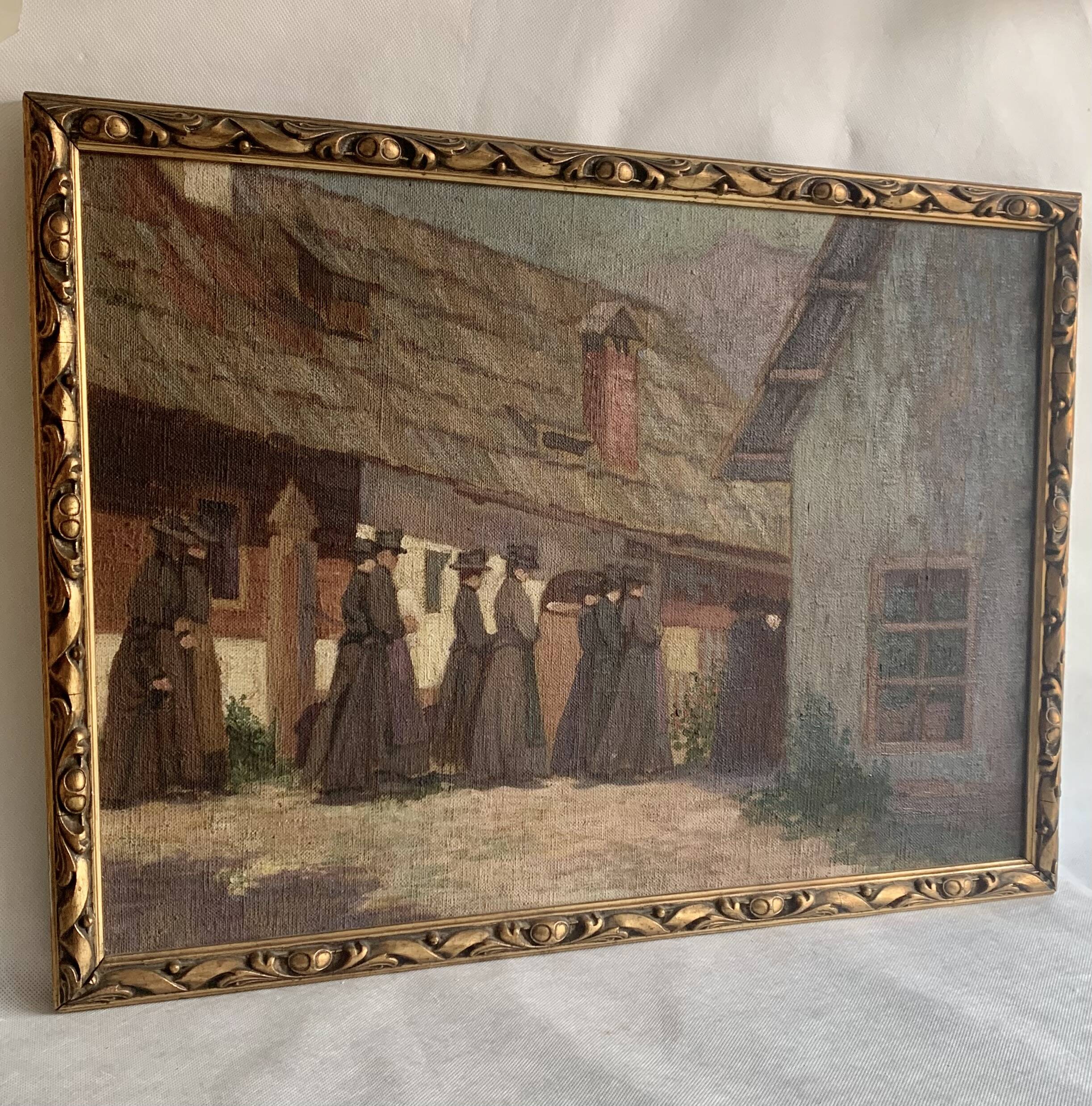 Antique Oil Painting