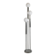 Lampadaire chromé Sciolari circa 1970