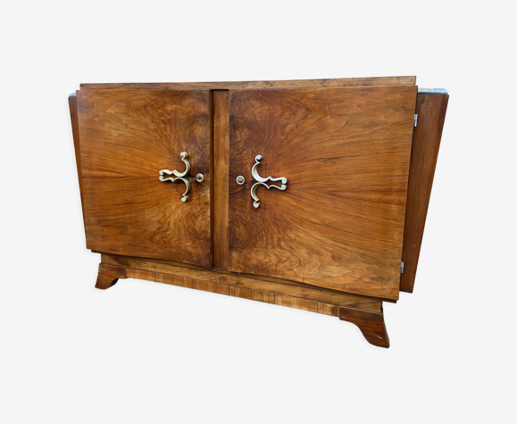 Enfilade art déco 50s placage noyer