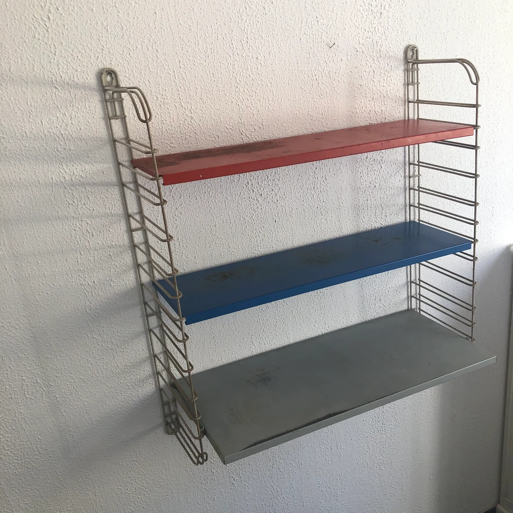 Vintage shelf 1950 taken design A. Dekker - 70 x 68 x 20 cm
