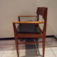 Fauteuil de bureau danois teck 1960 Erik Buck