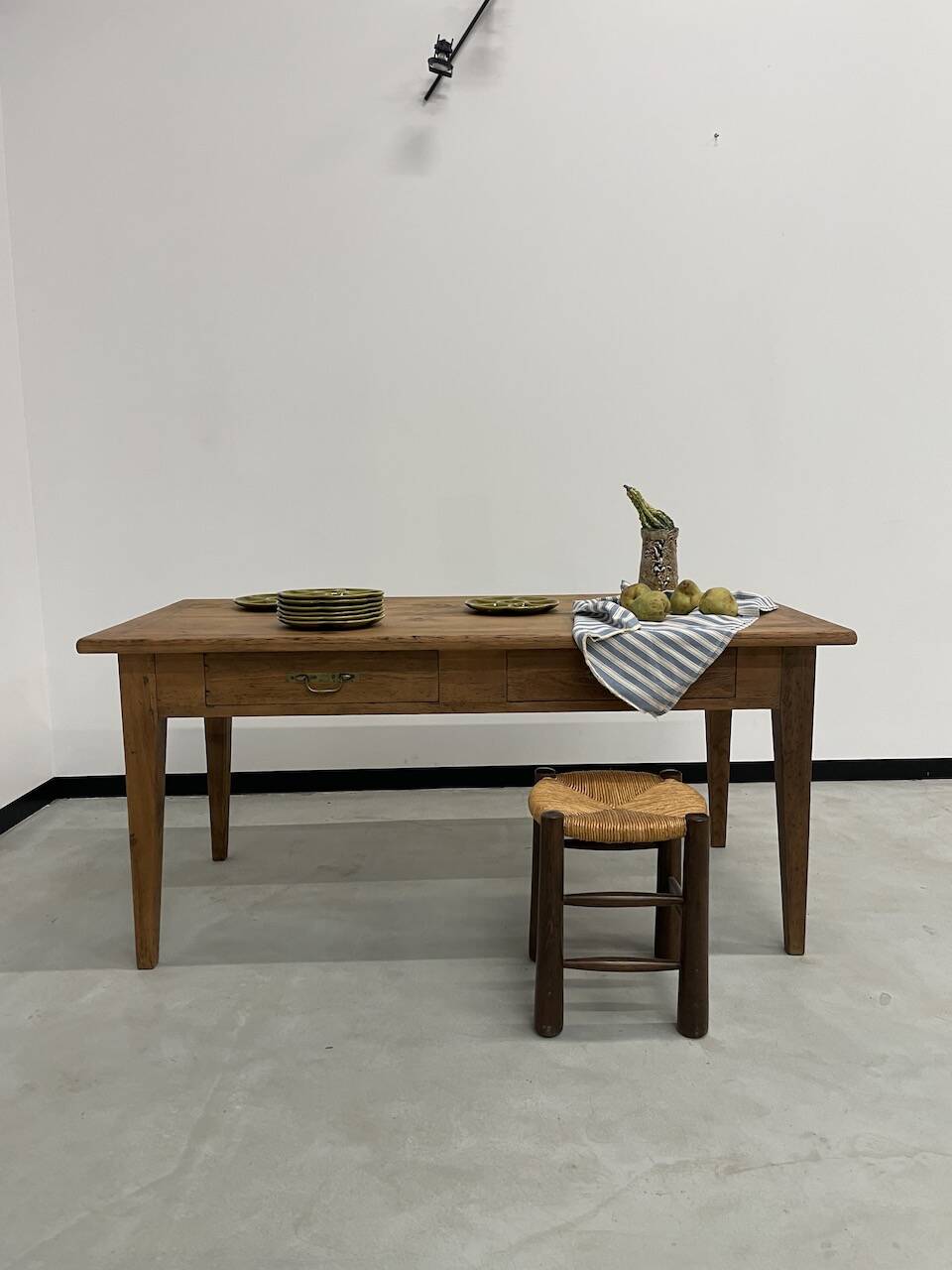 Pine farm table 165 cm