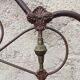 Wrought iron headboard