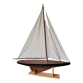 Maquette voilier bateau bois