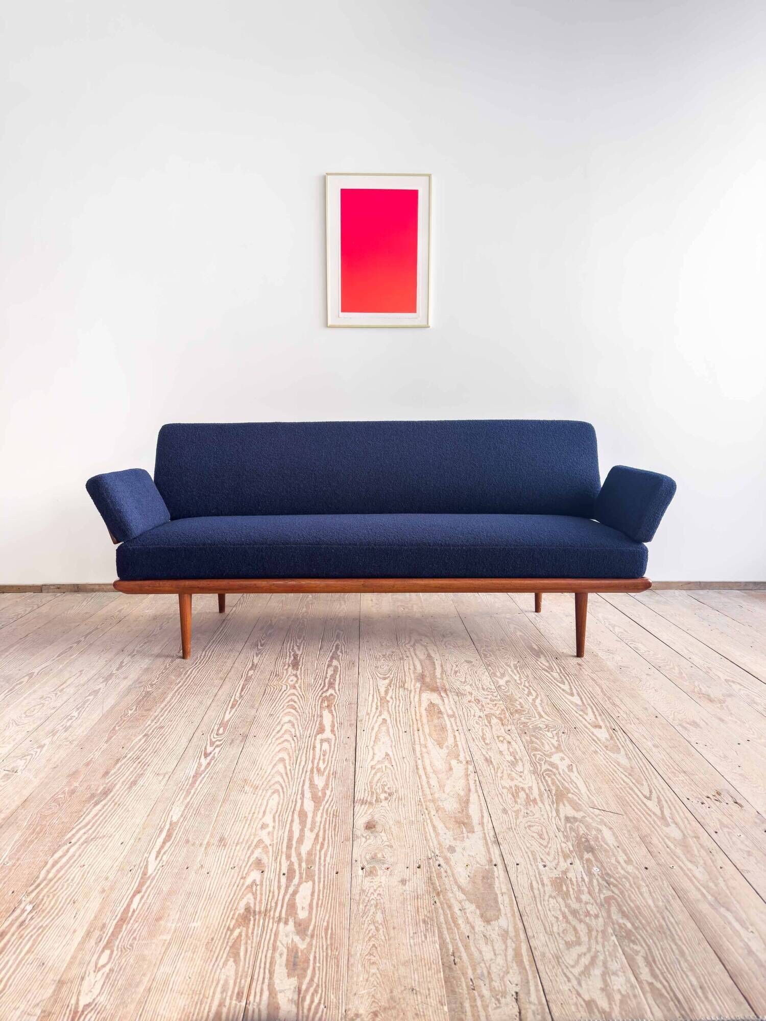 Daybed ou canapé danois Mid-Century, série Minerva, par Peter Hvidt, 1950s