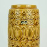 scheurich mid century VASE 1960s decor hellas ochre glaze model 264-30