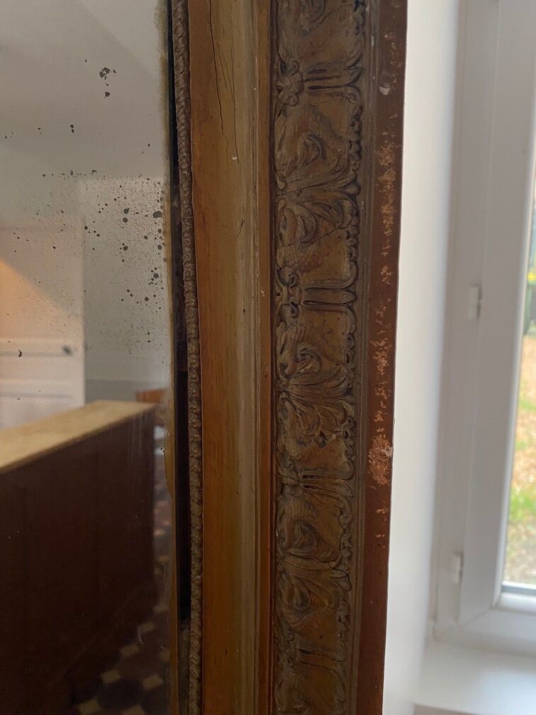 Old mirror 181x110cm