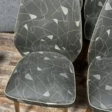 According to Oswald Haerdtl: series of six 60's designer chairs