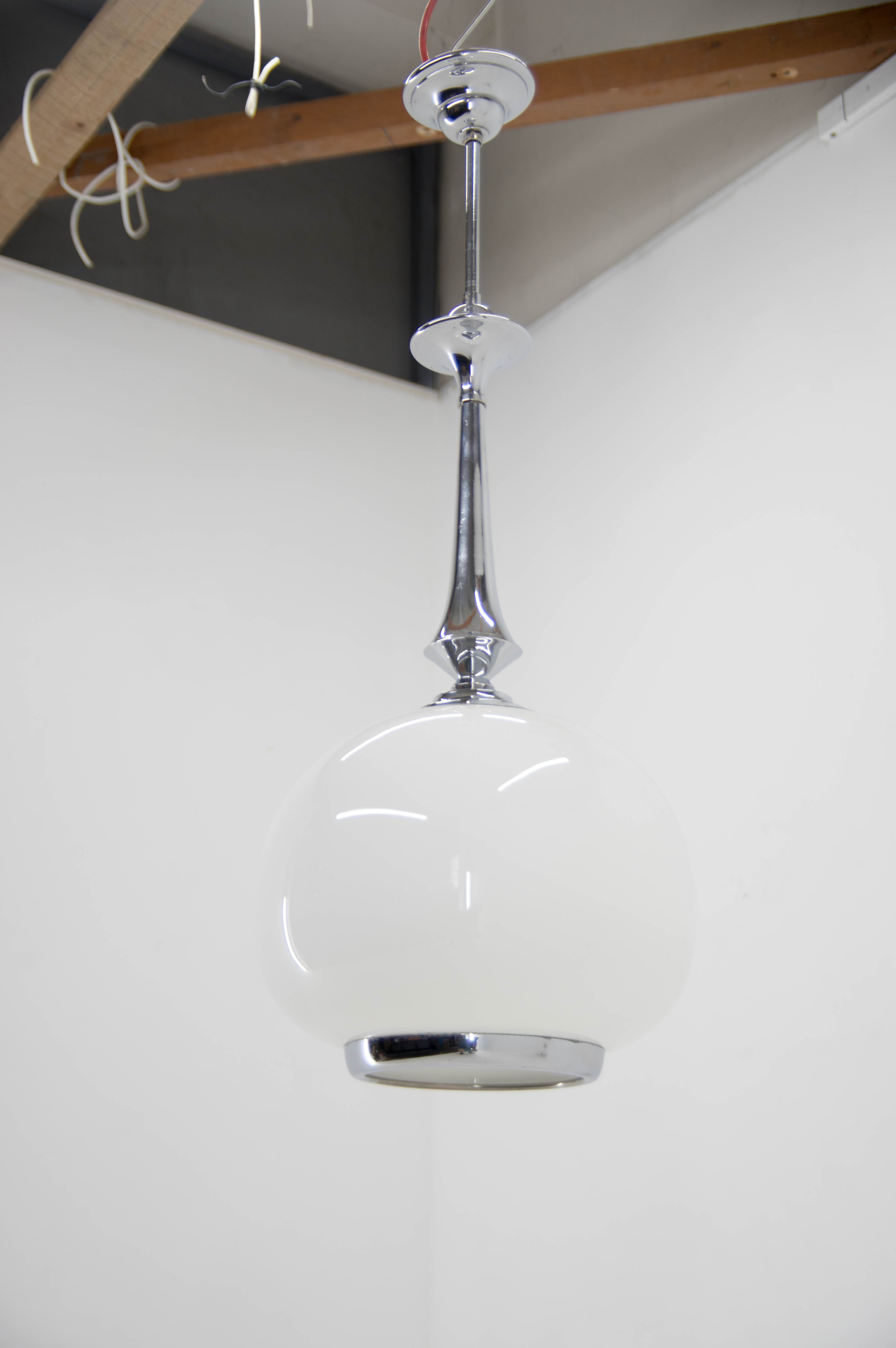 Art deco pendant, 1940s, restored