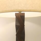 Lampe sculpture en bois, 1950