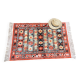 Vintage silk and cotton carpets