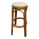 Rattan bar stool