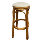 Rattan bar stool