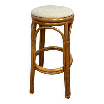 Tabouret de bar en rotin