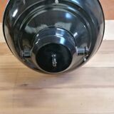 Set of 3 vintage Czech industrial pendant lights, 1950s