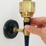 Pair of so-called flambeaux or torch sconces