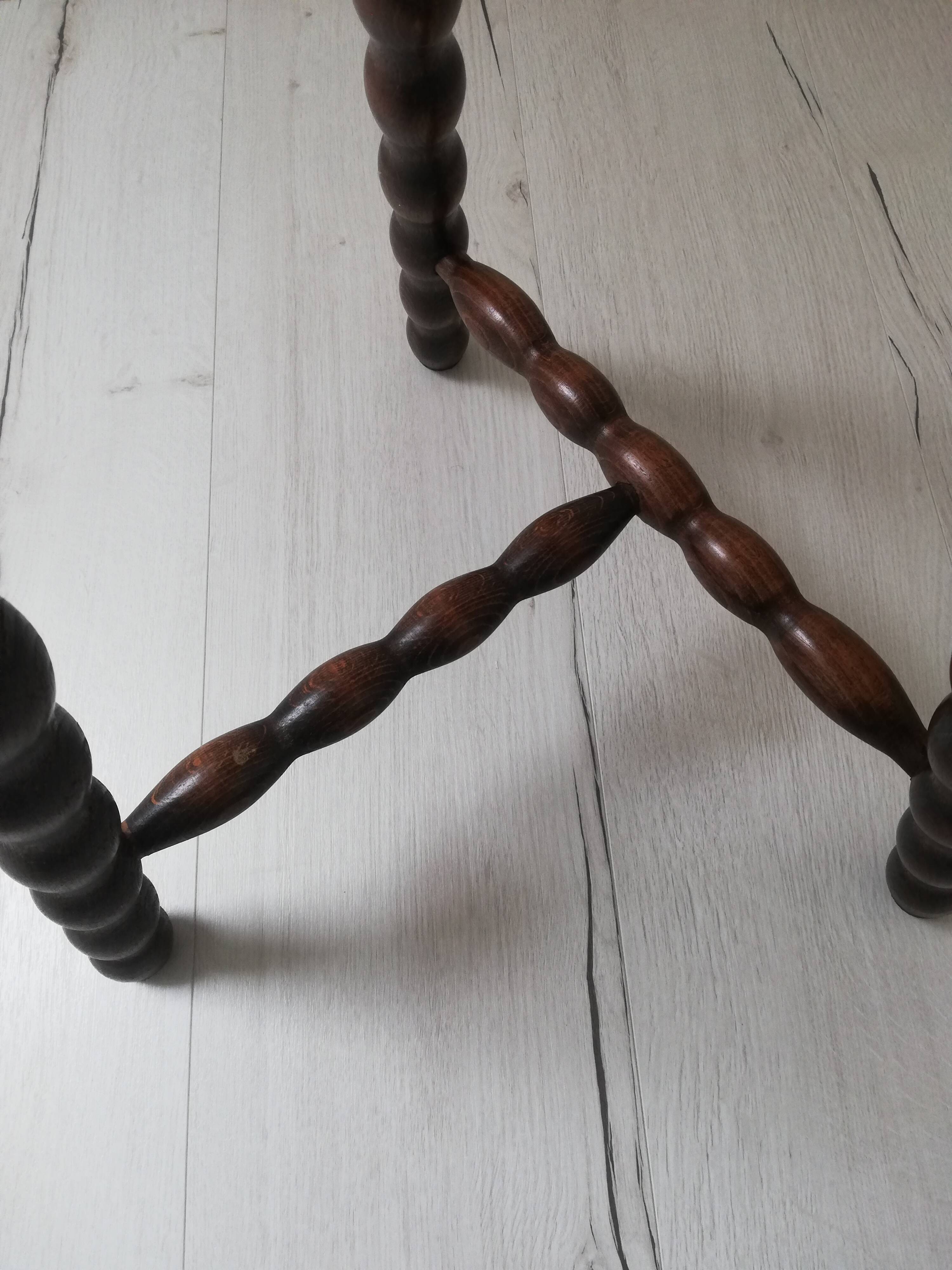 Vintage tripod stool